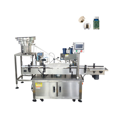 Full Automatic Small Bottle Filling Capping 2 In 1 Machine For Potion Essential Oil Eye Drop