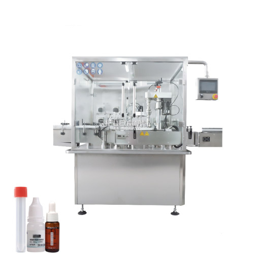 Automatic Testing Tube Reagent Filling Capping 2 In 1 Machine