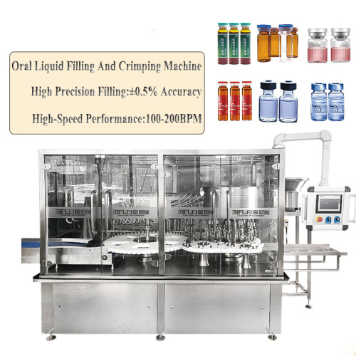 Fully Automatic Edible Oil Filling Capping Labeling Production Line