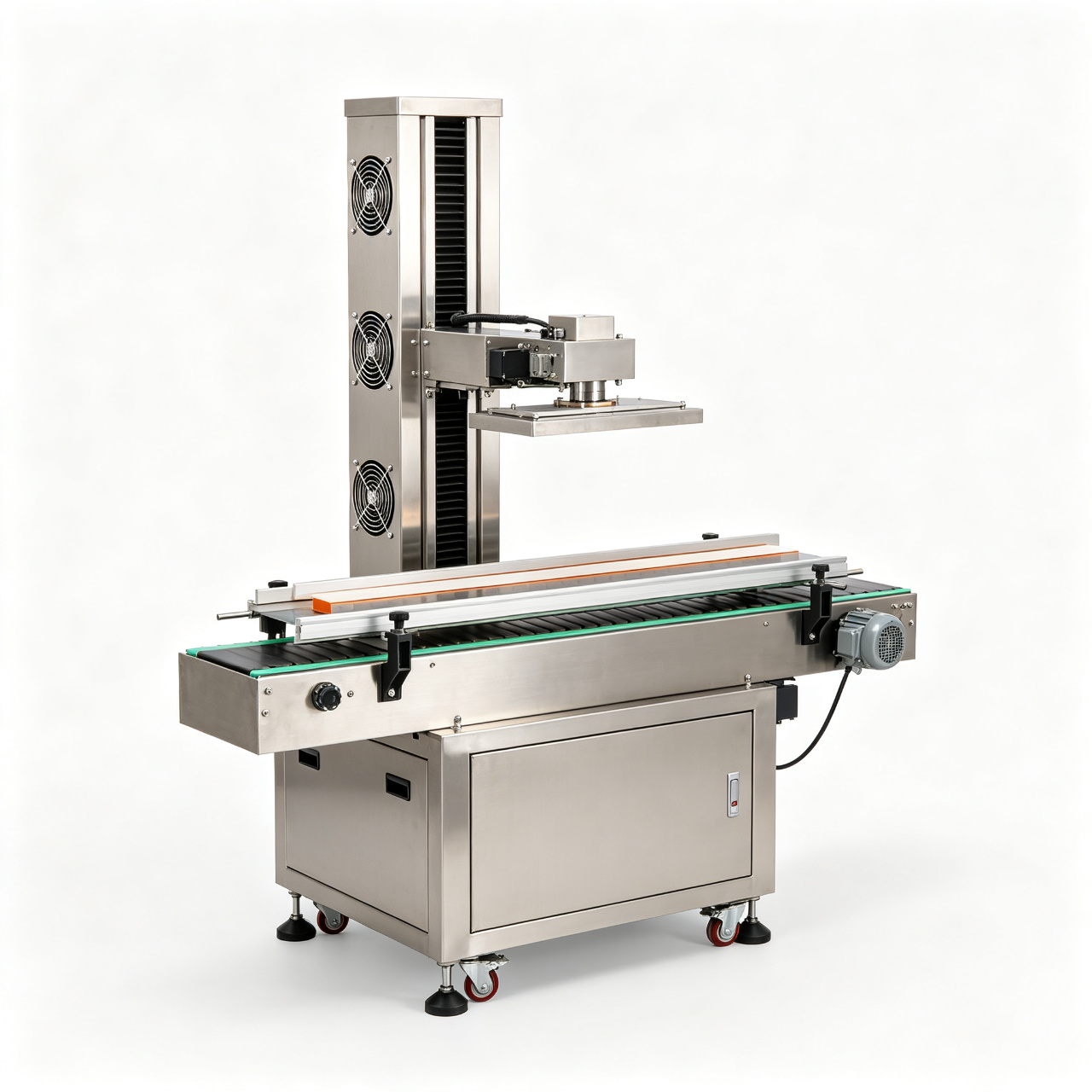 Air-cooled induction foil sealer