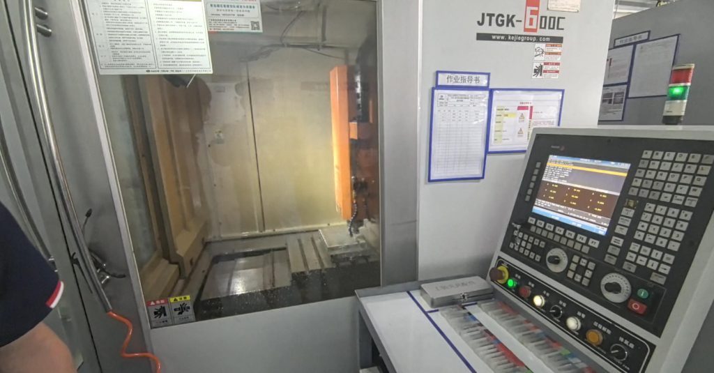 High-speed CNC engraving center JTGK-600C for precision packaging machinery components