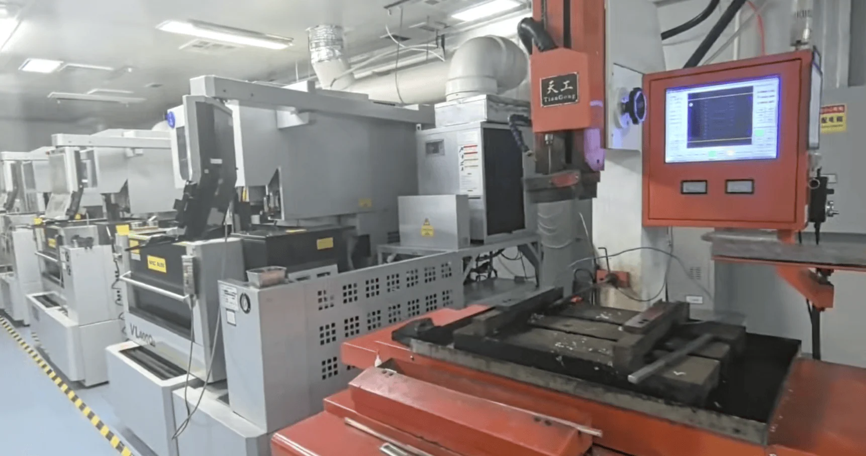 SunAura Machinery Workshop Interior