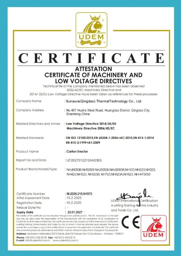 CE Certification SunAura