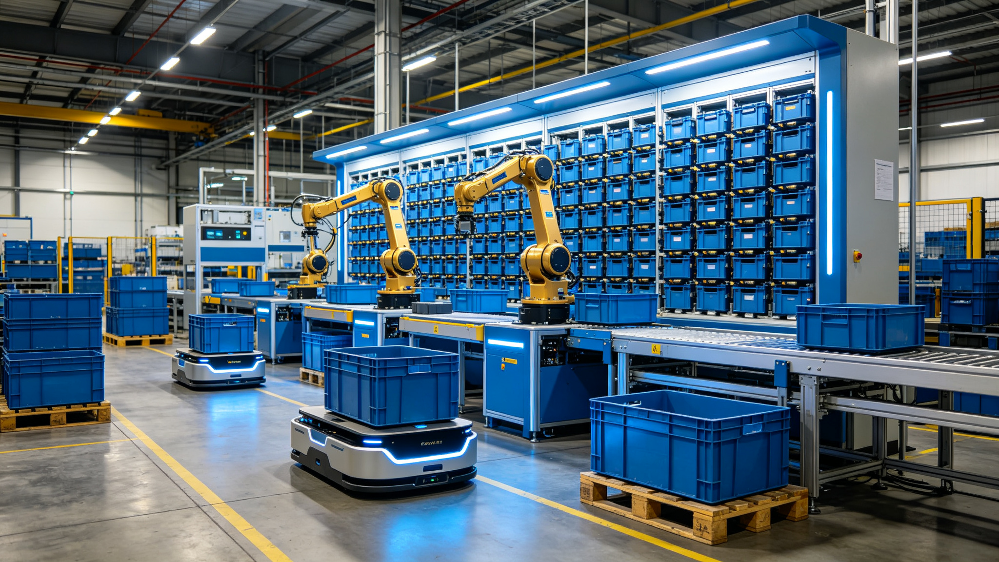 Automotive Parts Packaging & Logistics Line