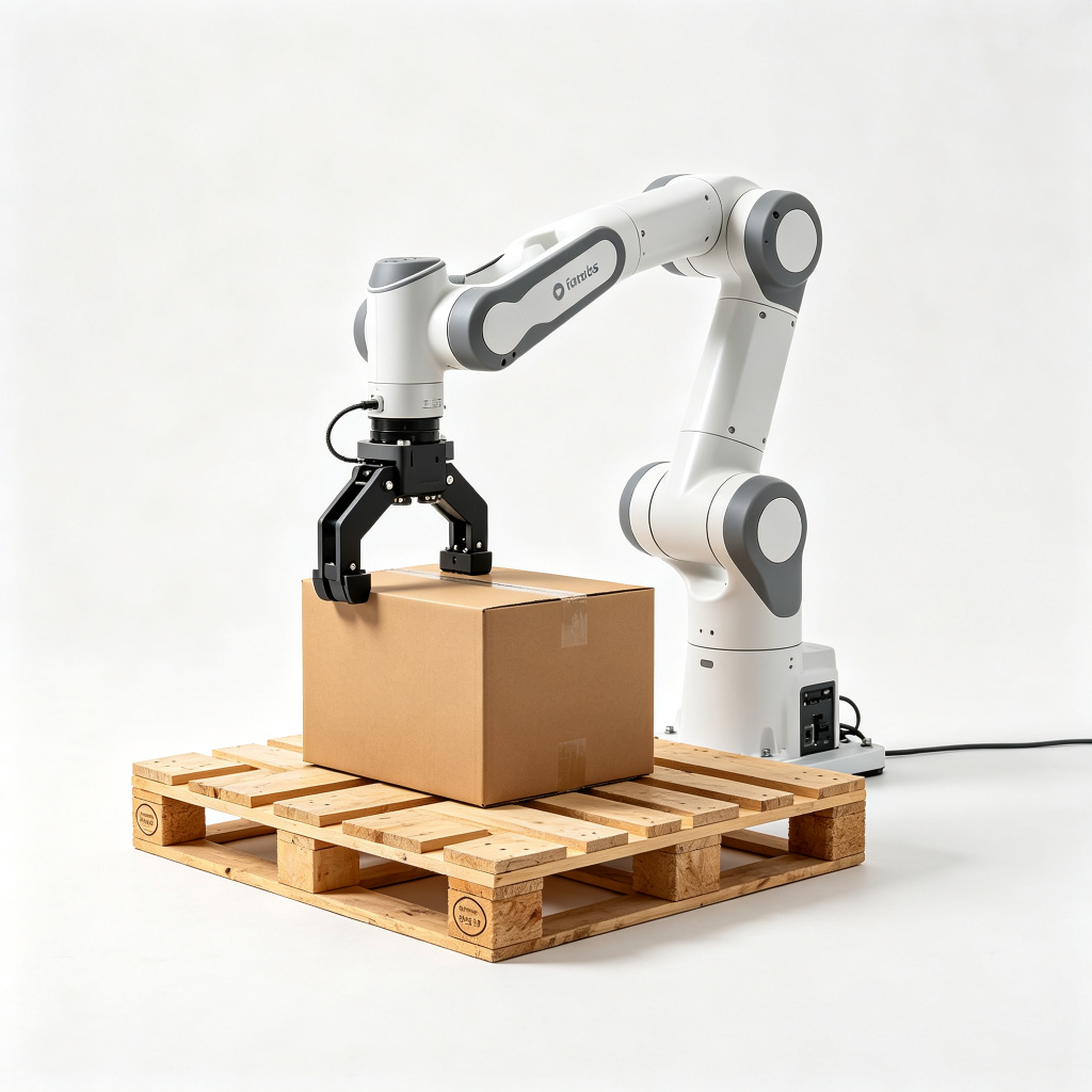 SunAura Machinery Commissions Collaborative Robot Palletizer for Multi-SKU Food Manufacturer in Australia