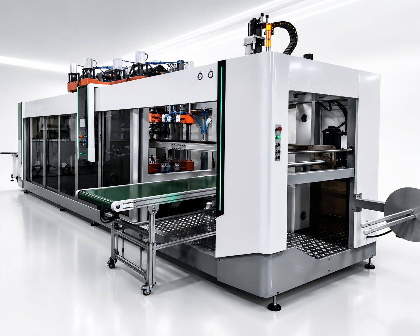 SunAura double layer thick sheet thermoforming machine