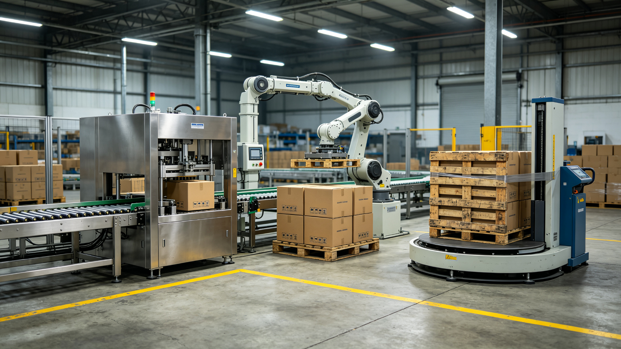 Turnkey line integration
