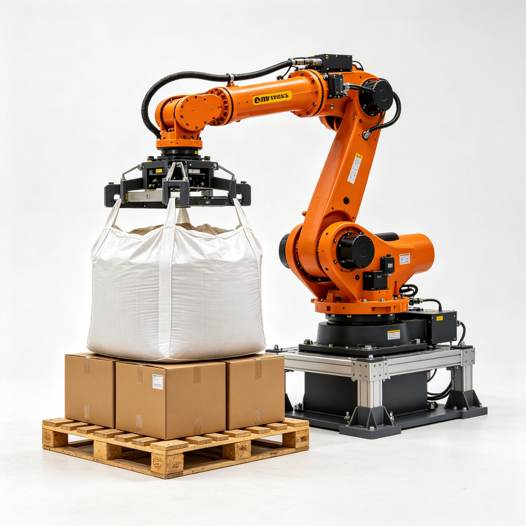 SunAura Machinery Launches Heavy-Duty Robotic Bag Palletizer for 20-50 kg Sacks