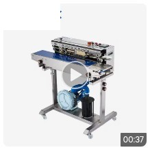 SUNAURA induction sealing machine with sealed work head and conveyorized bottle neck