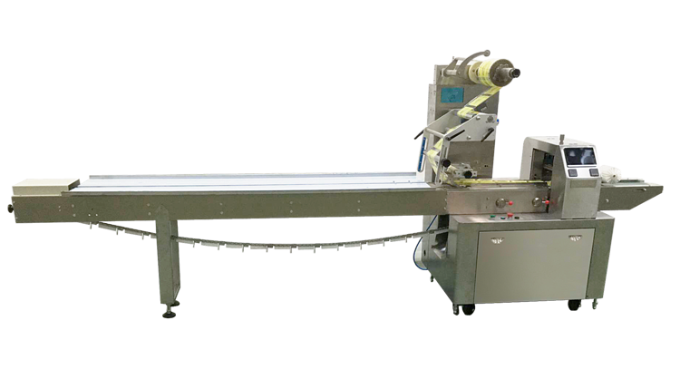 End-of-line case packing and sealing section